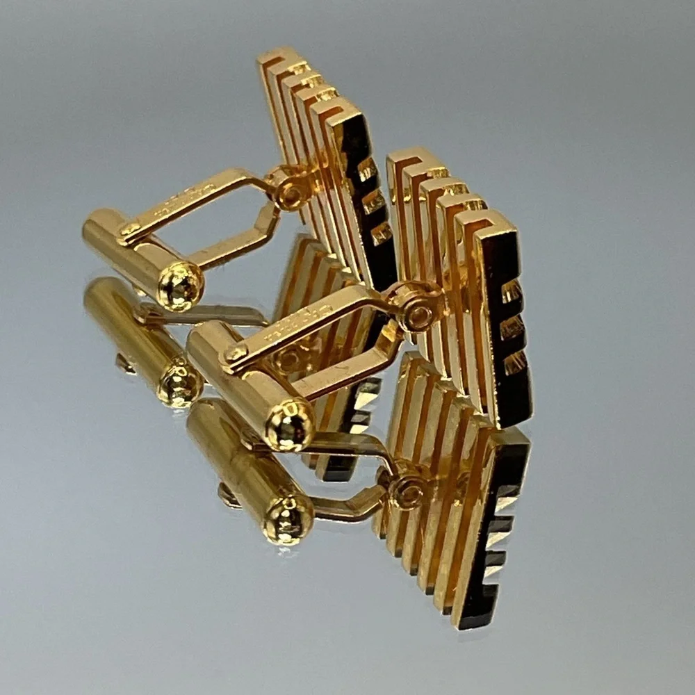 Christian Dior Logo Cufflinks